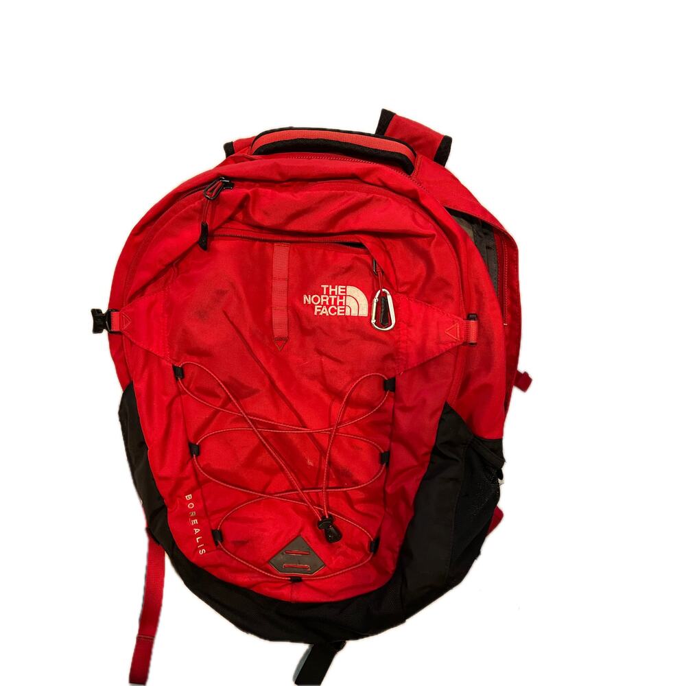 The North Face Borealis Red Black Backpack